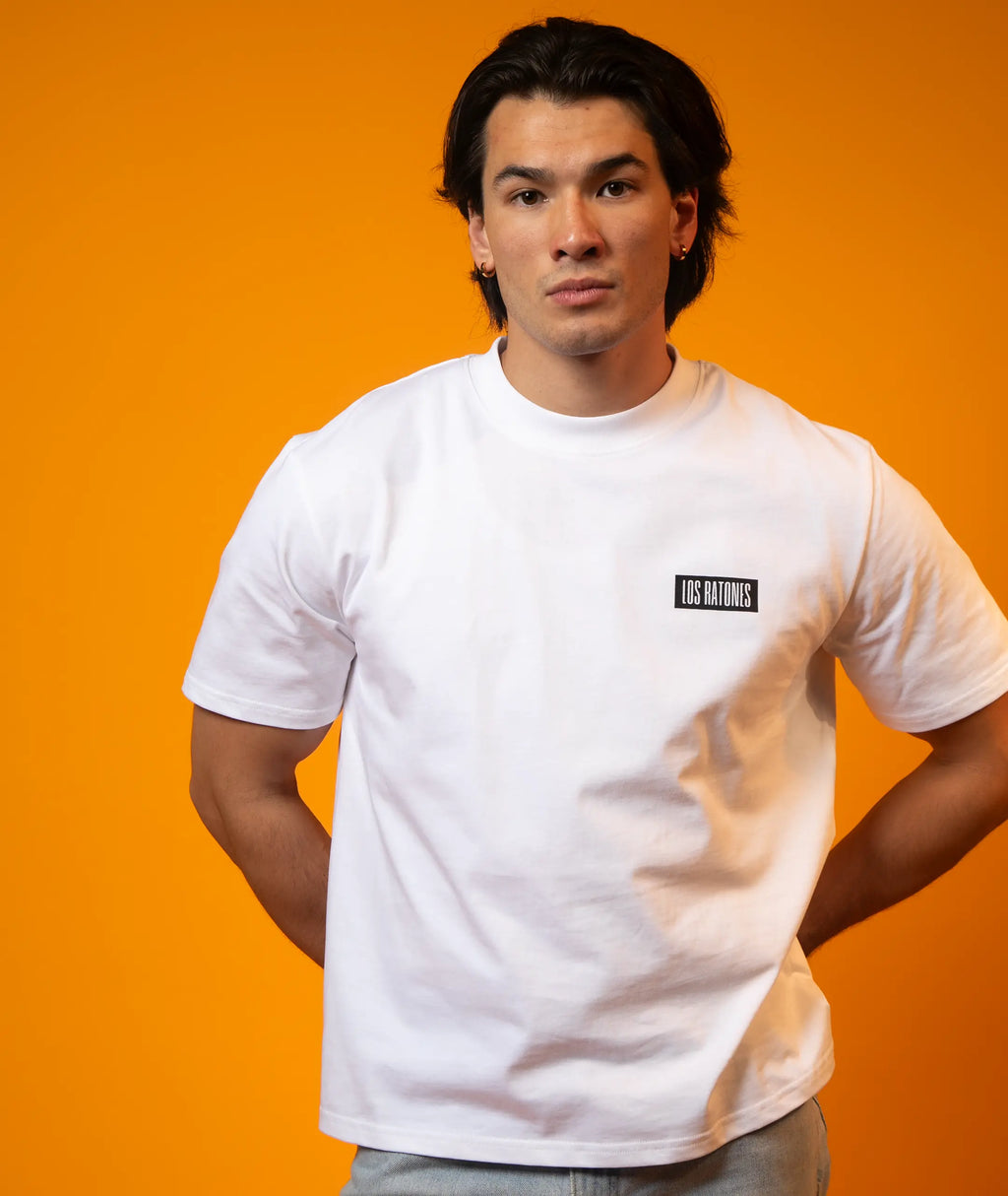 Essentials Text T-Shirt - White image 0